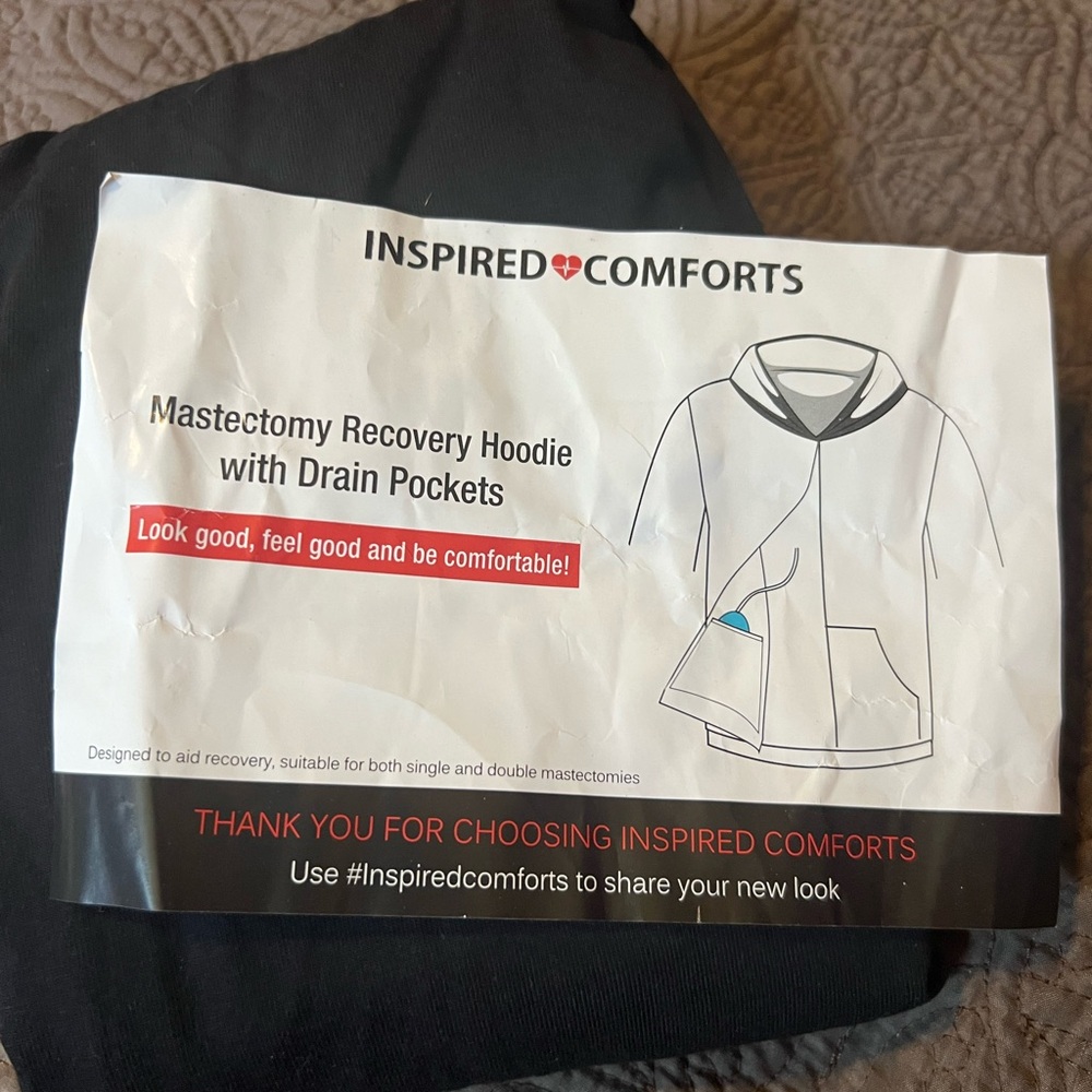 Black Mastectomy Recovery Hoodie